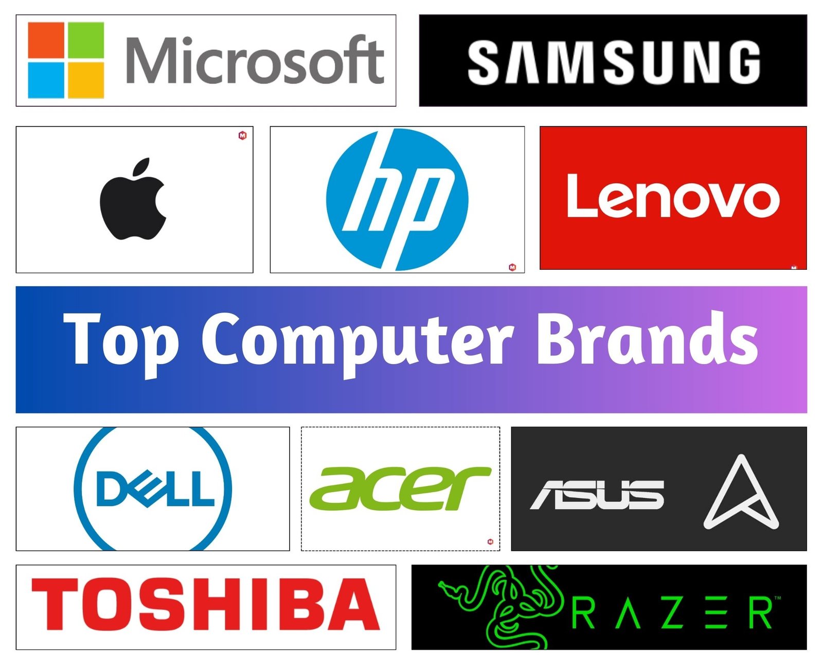 top computer brands